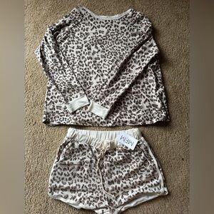Leopard Print Lounge 2- Piece Set